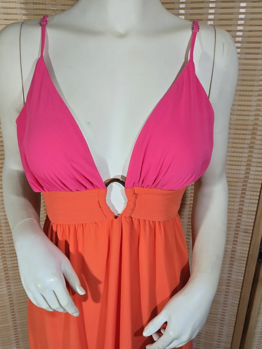 Colorblock Maxi Dress - Picture 5 of 10